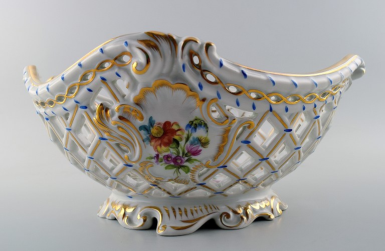 Herend, large porcelain bowl.