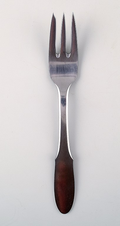 Georg Jensen, GJ Mitra stainless steel cutlery.
4 Cake forks.