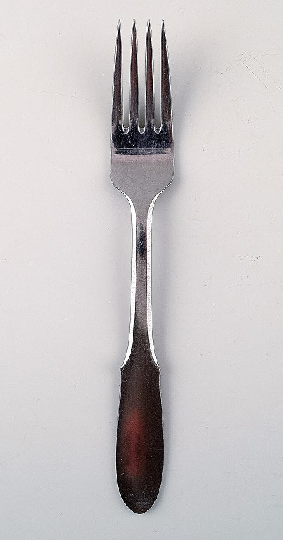 Georg Jensen, GJ Mitra stainless steel cutlery. 5 pcs. 
Dinner fork. Several on stock.
