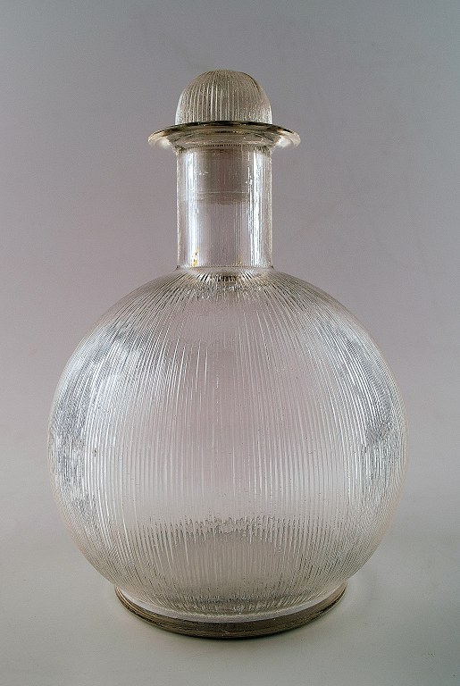 Early and rare Art Deco Lalique decanter.