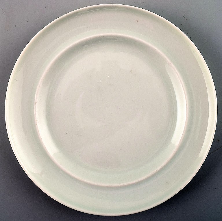 6 plates Bing & Grondahl, b&g White Koppel, Dessert Plates.
