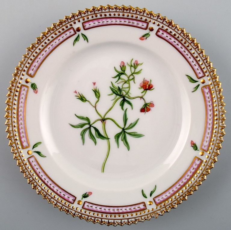 Royal Copenhagen Flora Danica plate.