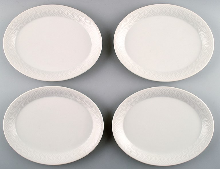 4 dishes/platters Royal Copenhagen. Salto Tableware. 
