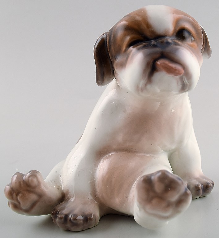 Dahl Jensen dog figurine, Pekingese Puppy.
Decoration number 1134.