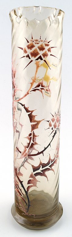 Early and rare Emile Gallé vase, app. 1880s.

