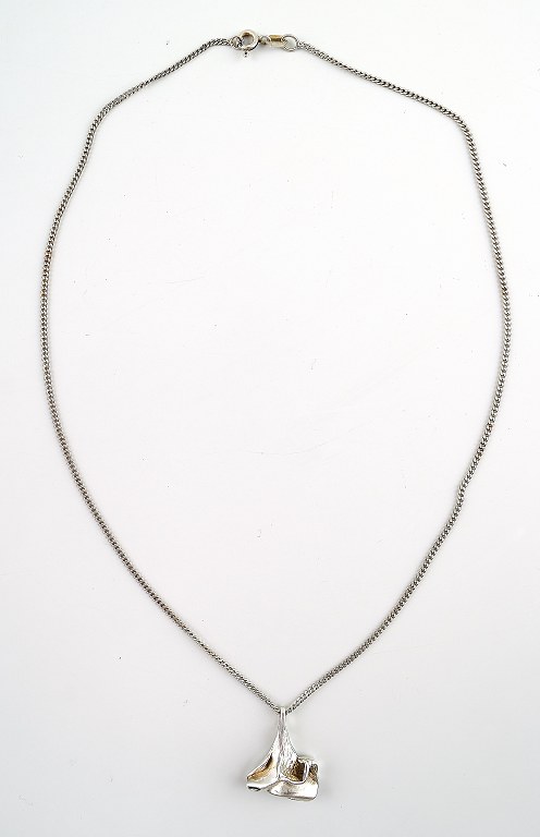 Danish design sterling silver necklace.
