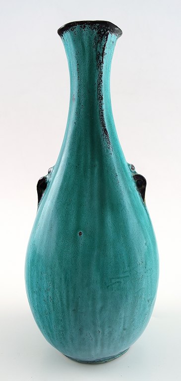 Svend Hammershoi for Kähler, HAK, glazed earthenware vase.