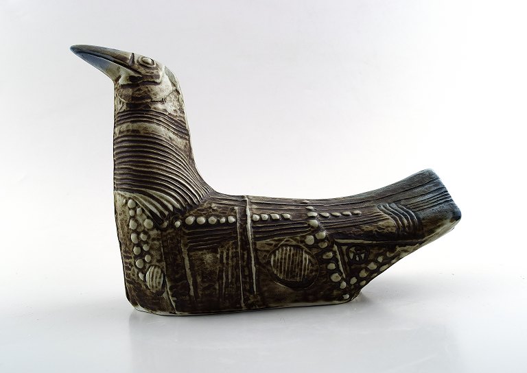 Rørstrand Bertil Vallien fugl, keramik.
