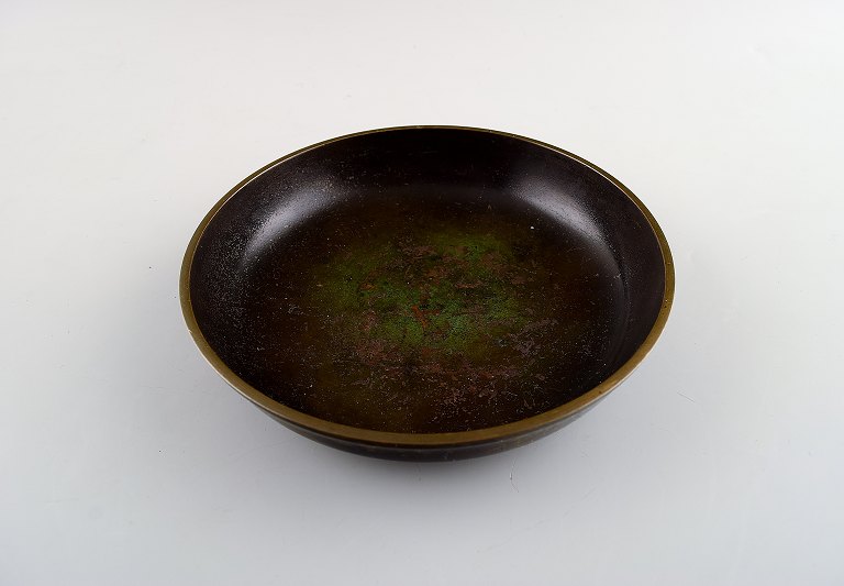 Just Andersen art deco bronze bowl dish.
Denmark 1930/40s.