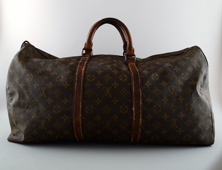 LOUIS VUITTON Vintage Monogram Keepall 55.
