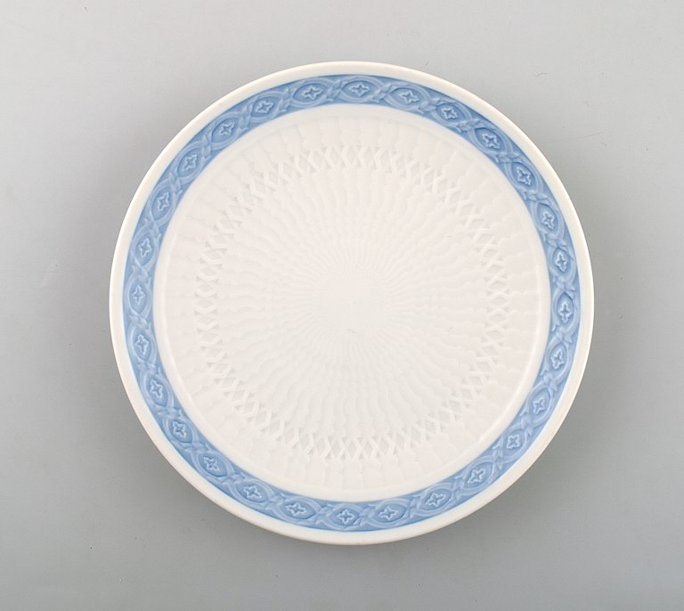 Blå Vifte Royal Copenhagen porcelæn spisestel. Kongelig porcelæn.
Brødtallerken kagetallerken nr. 11522.