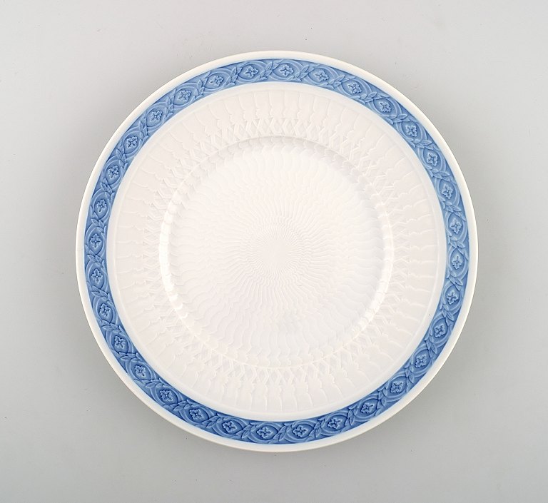 4 pcs. Royal Copenhagen Blue Fan Lunch Plate # 11520.
