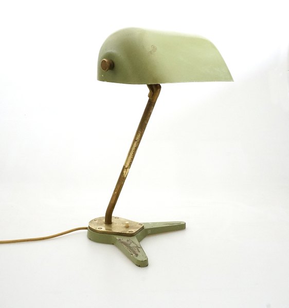 Hans J. Wegner, rare lamp and chair from the city hall in Aarhus, Denmark