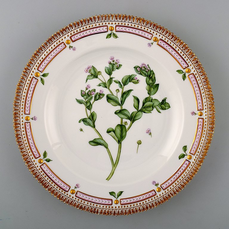 Royal Copenhagen Flora Danica dinner plate # 20/3549.
