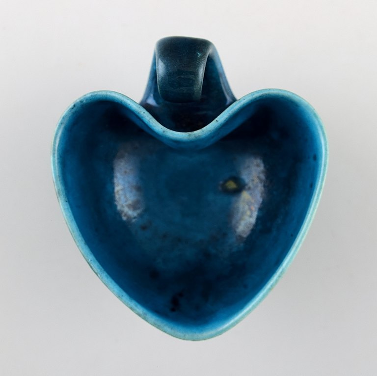 Kähler, Denmark, glazed stoneware jug. 1940s.
