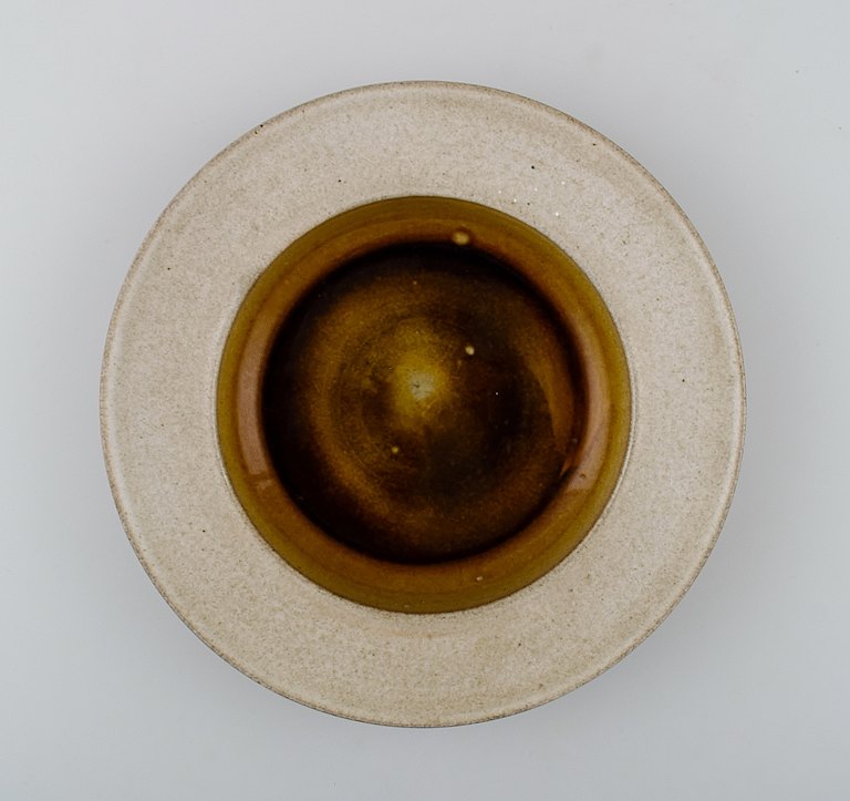 Kähler, HAK, glazed stoneware large bowl, 1960s.
Designed by Nils Kähler.