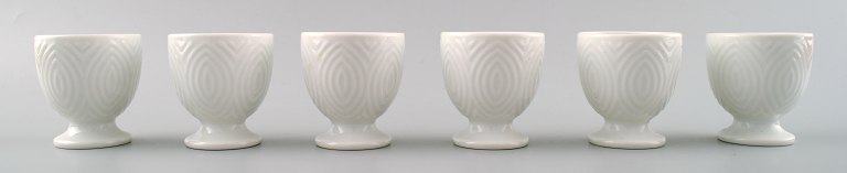 2 pieces. Royal Copenhagen Salto egg cups in porcelain.
