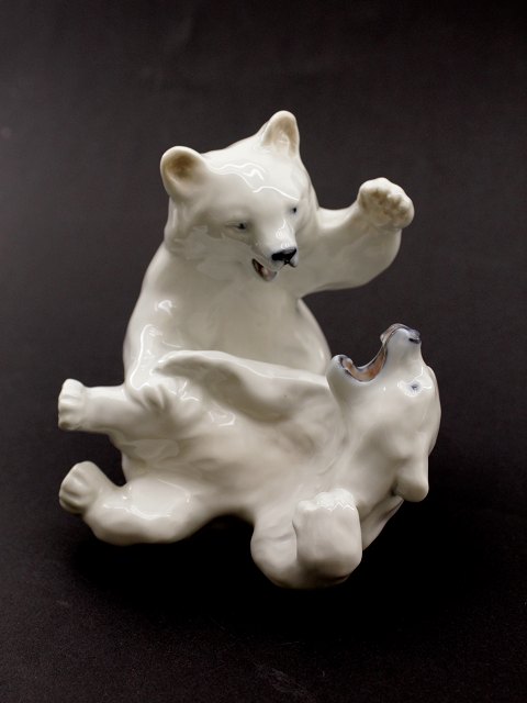 Royal Copenhagen polar bear cubs 1107 sold