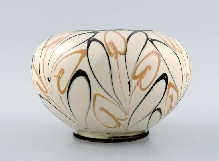 Kähler, Denmark, glazed stoneware vase. 1930 s.
