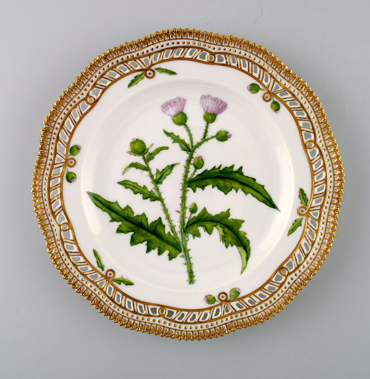 Royal Copenhagen Flora Danica openwork plate # 20/3554.
