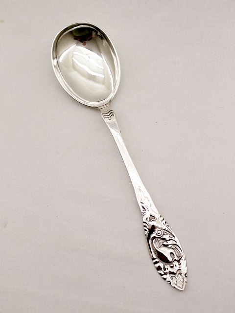 830 silver serving spoon