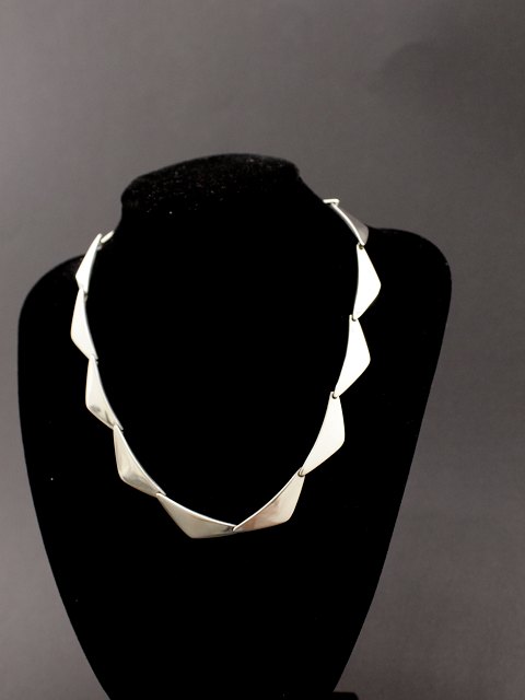 Hans Hansen "Peak" sterling silver necklace sold