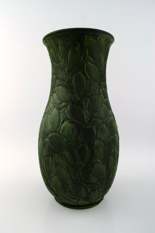 Rare Kähler, Denmark, Glazed Stoneware vase, approx. 1907. Designed by Svend 
Hammershoi.