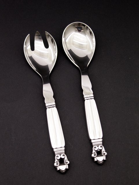 Georg Jensen Acorn salad set