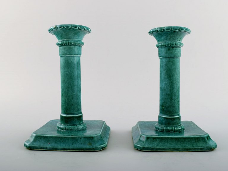 Josef Ekberg, Gustavsberg Art Deco lysestager.
