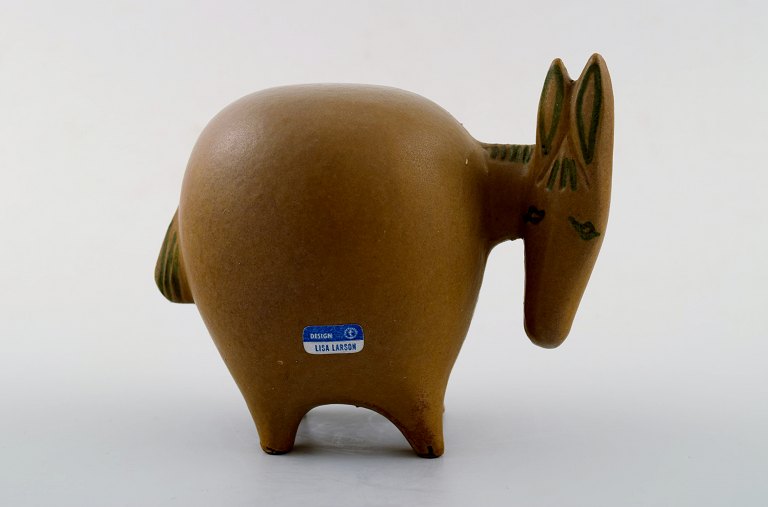 Lisa Larson Gustavsberg donkey in ceramics.
From the series "Stora Zoo" 1960-68.