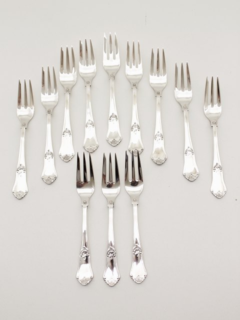 Rosenholm  silver cake forks sold