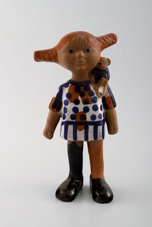 Lisa Larsson, very rare Pippi Longstocking figure.
Gustavsberg.