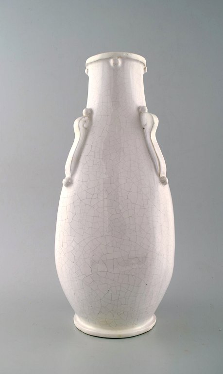 Kähler, Denmark, glazed vase, 1930 s.
Designed by Svend Hammershøi.