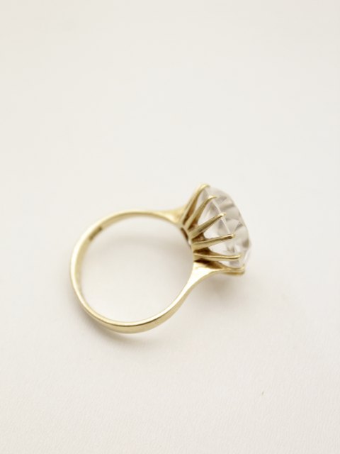 B Hertz 14 karat gold ring sold