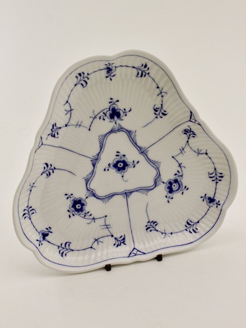 Royal Copenhagen blue fluted triangular dish 1/27 sold