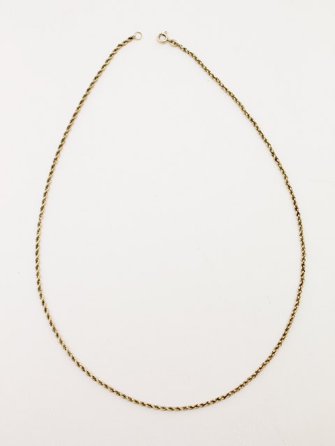 Bjørn Borg 8 karat gold necklace sold