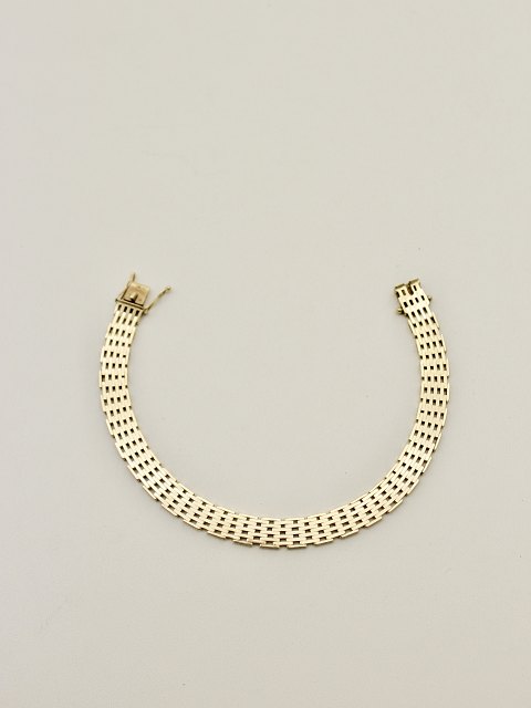 14 karat gold bracelet sold