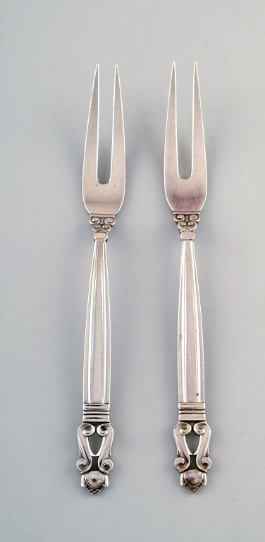 Georg Jensen "Acorn" fork in sterling silver.
2 pcs. in stock.