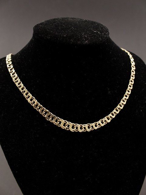 14 karat gold bismarck necklace