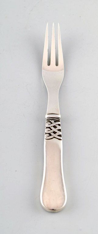 Georg Jensen Sterling Silver. "Nordic" serving/herring fork.
