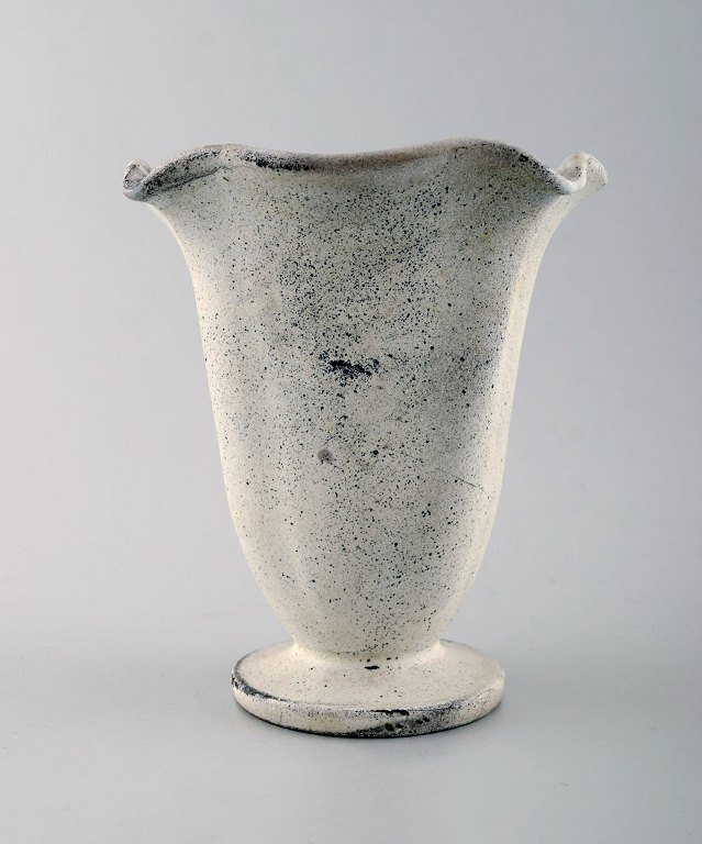 Svend Hammershøi for Kähler, HAK, glazed stoneware vase.
