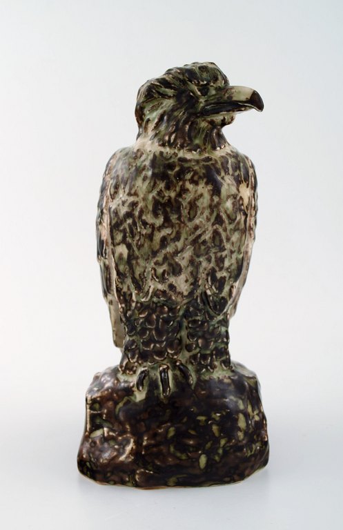 Royal Copenhagen stoneware figure, eagle.
