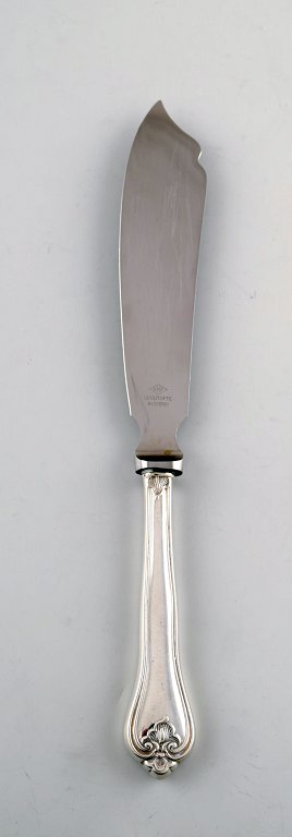 Danish silver and stainless steel. cake knife. Ca. 1930.
