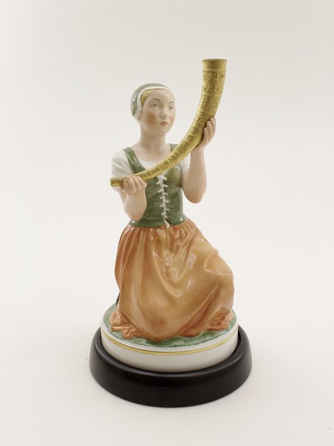 Royal Copenhagen The girl with golden horn 12242