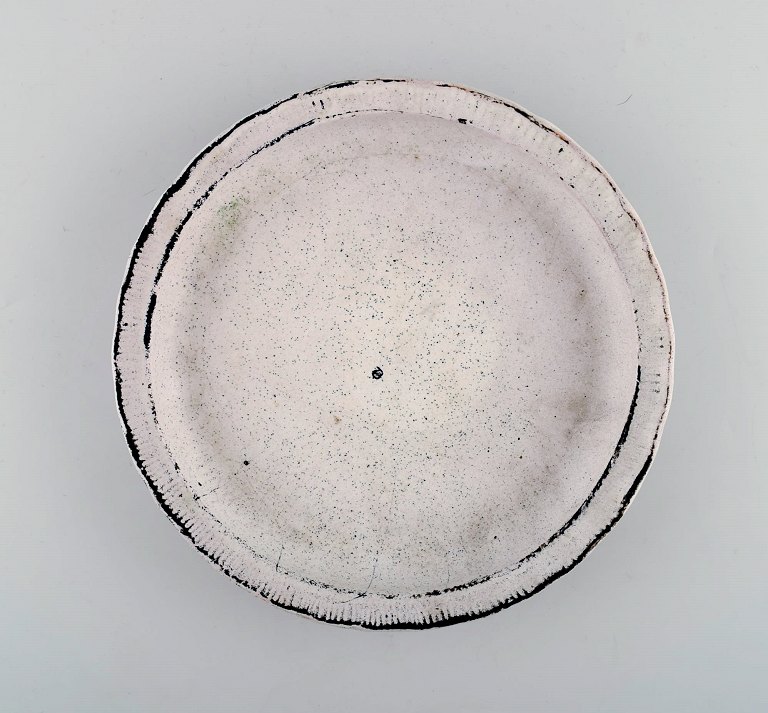 Svend Hammershøi for Kähler, HAK, glazed stoneware low bowl.
