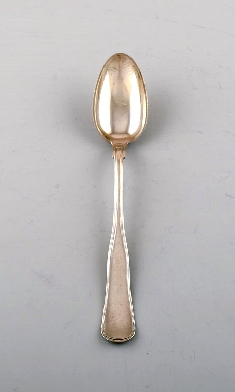 Bærendt Kolling (Denmark). Old Danish large tea / child spoon in silver (830). 
1920 / 30s.
