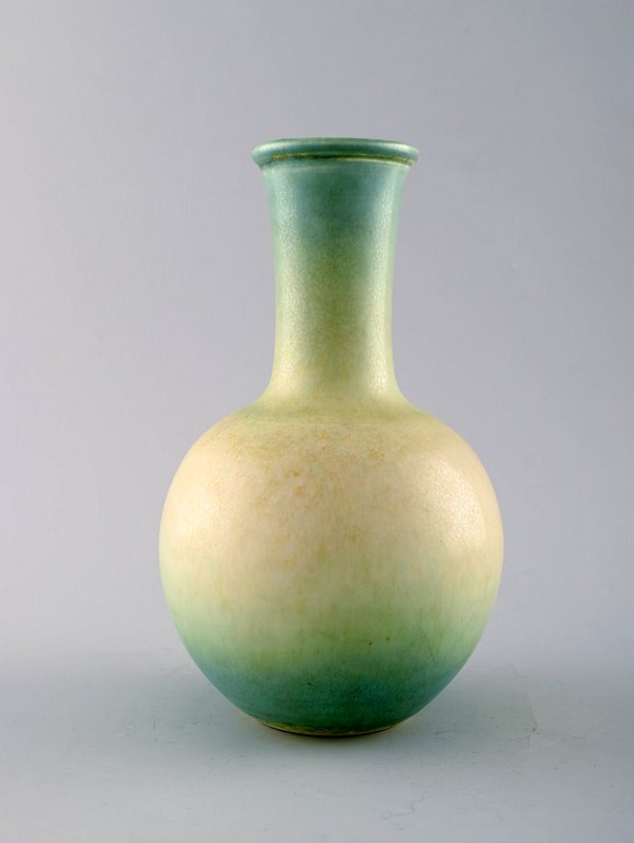 Sven Wejsfelt stor unika keramikvase. Svensk keramiker. 1987.
Gustavsberg studiohand.