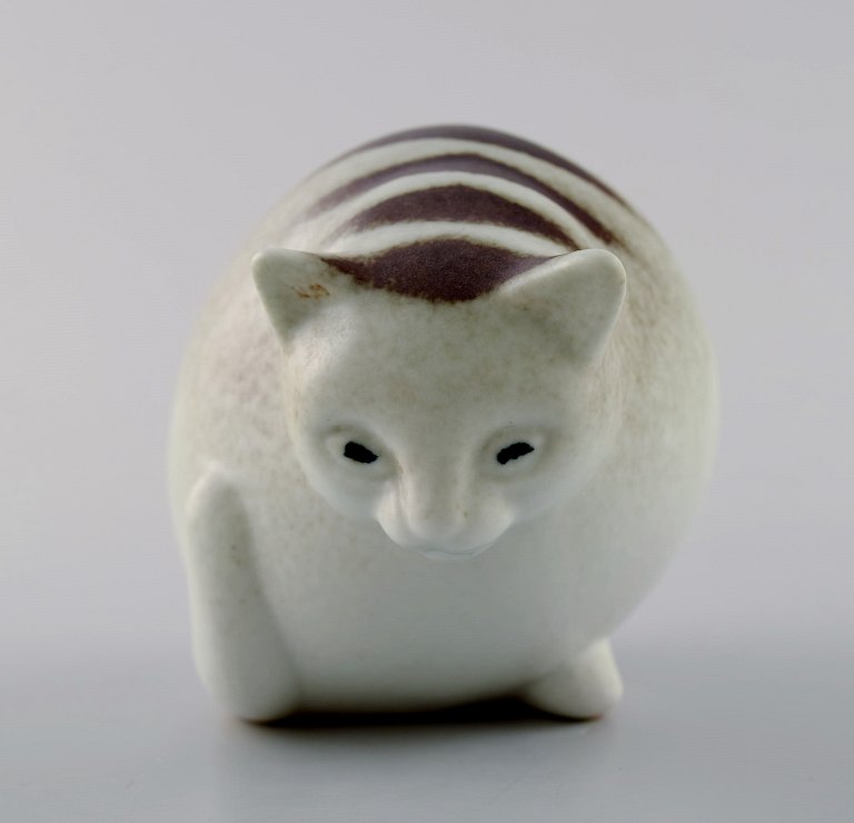 Gösta Grähs for Rörstrand, sjælden kat i keramik.
