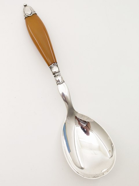 Silver year 1928 Art Nouveau serving spoon sold