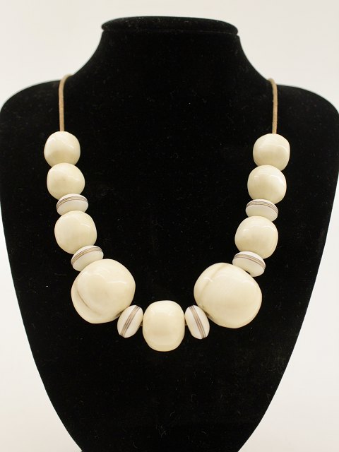 Ivory ball necklace